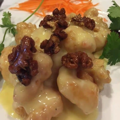 Honey Glazed Walnut Shrimp合桃虾.