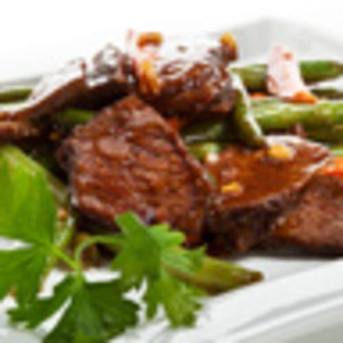 String Bean Beef四季豆牛.