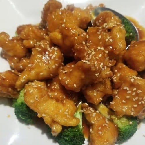 Sesame Chicken芝麻鸡.