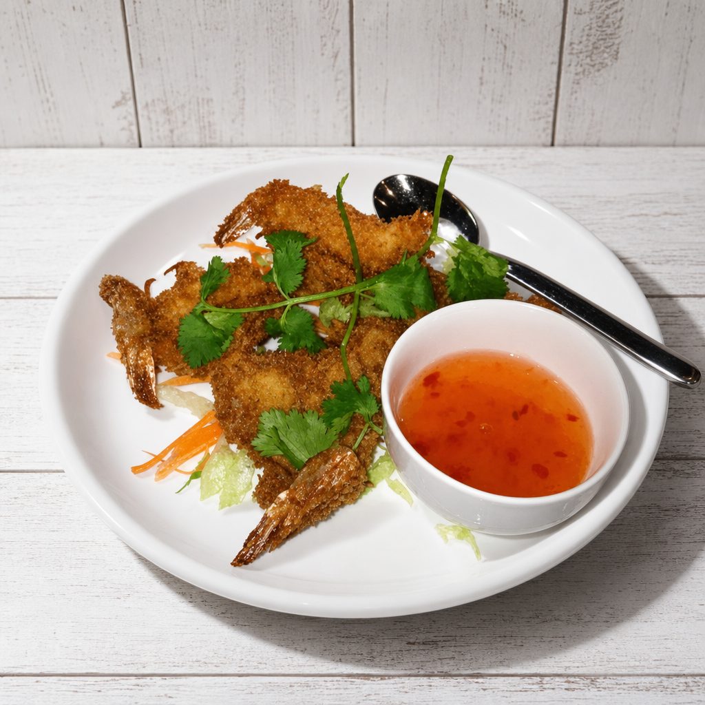 Coconut Prawns（4）椰子虾.