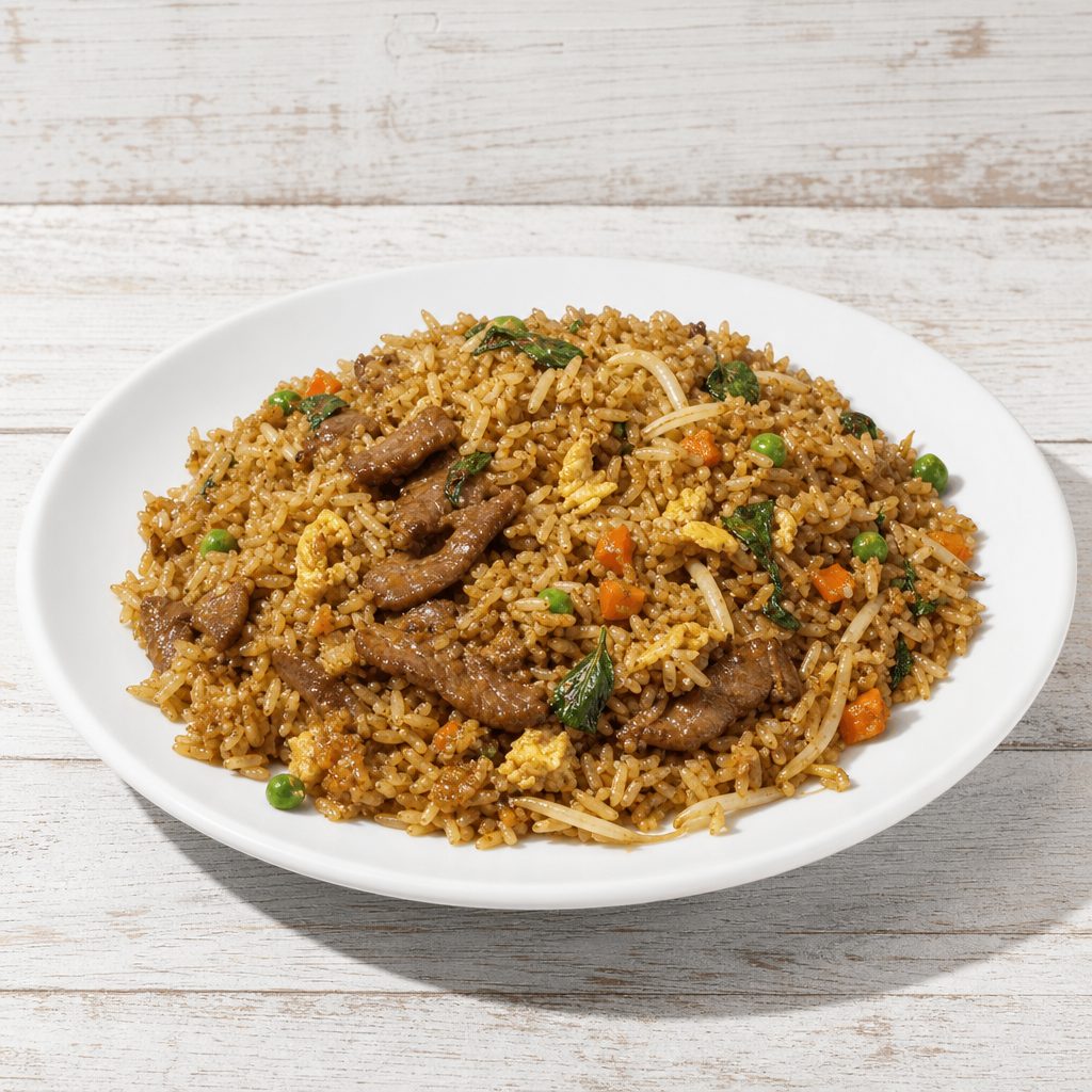 Thai Basil Fried Rice香叶炒饭.