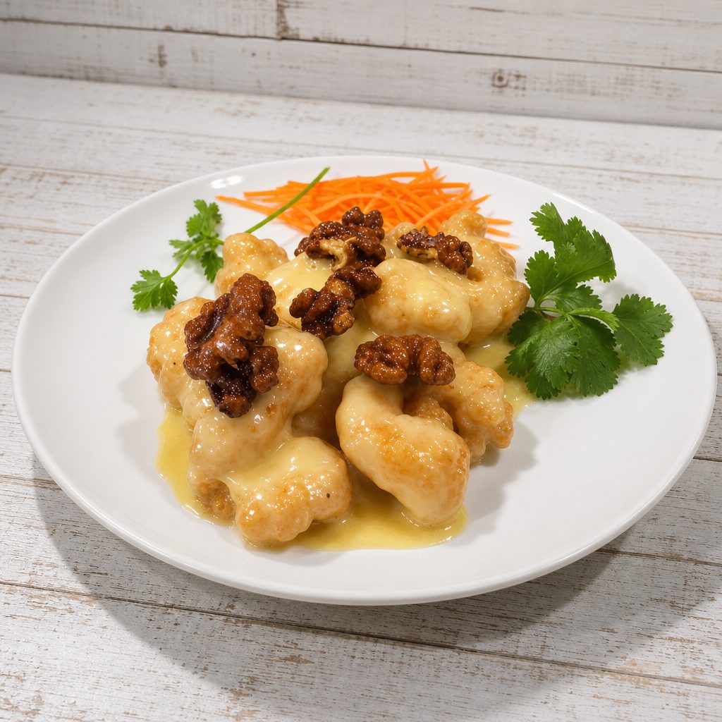 Honey Glazed Walnut Shrimp合桃虾.