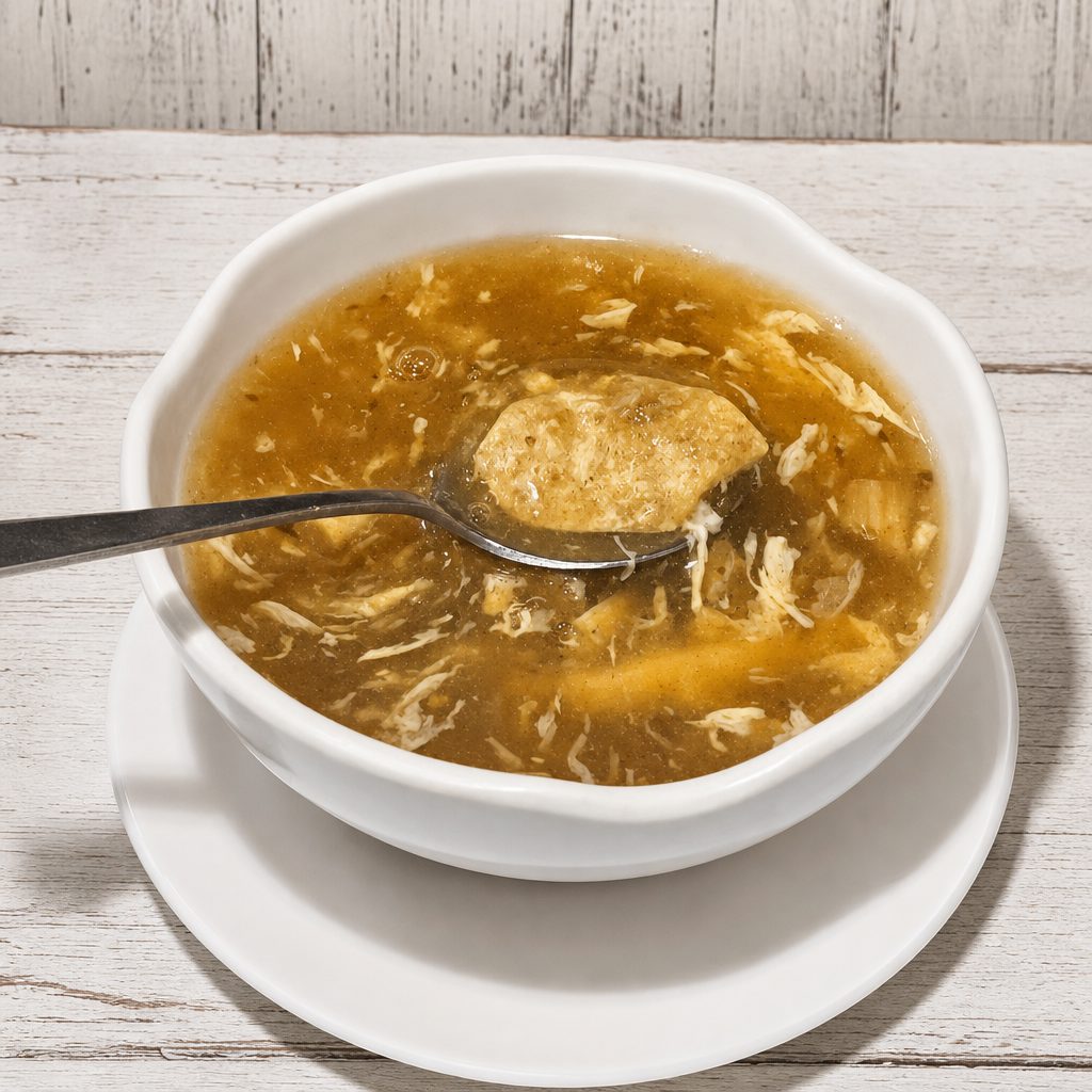 Chinese Hot & Sour Soup酸辣汤.