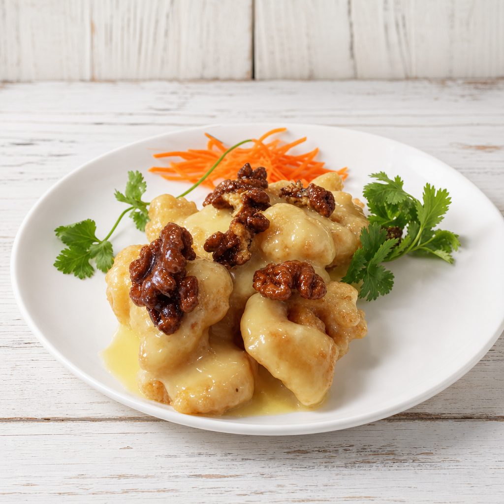 Honey Glazed Walnut Shrimp合桃虾.